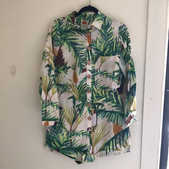 FARM RIO Toucan Paradise Romper - Picture 7 of 9